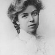 Eleanor Roosevelt as a debutante, upon returning from Europe